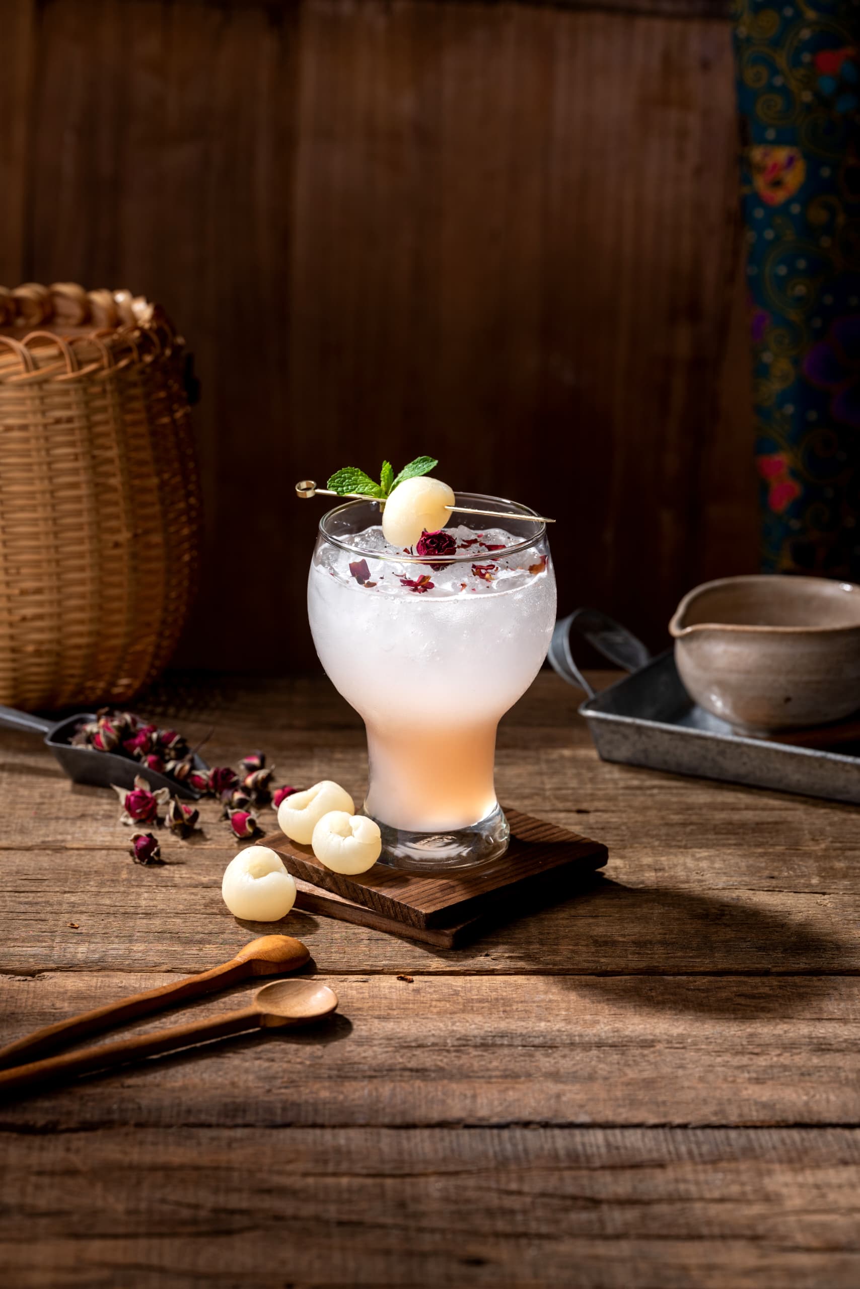 Lychee Rose Sparkling